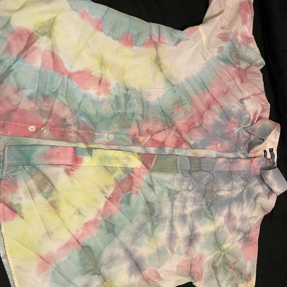 TIE DIE DRESS SHIRT - Picture 2 of 4